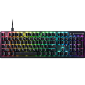 კლავიატურა - Razer Keyboard DeathStalker V2 RGB 104key Red Switch USB EN, black