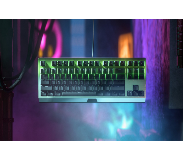 კლავიატურა - Razer Gaming Keyboard BlackWidow V3 TKL Green Switch USB US RGB, Black - Image 3