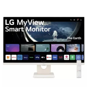 მონიტორი -  LG 27SR50F-W Smart Monitor 27" 1920 x 1080 IPS 250 cd/m² 5ms webOS and Built-in Speakers