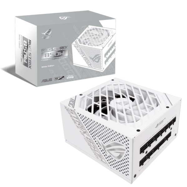 კვების ბლოკი - Asus ROG STRIX 850G 850+80W Gold (White)
