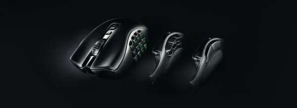 მაუსი - Razer Mouse Naga V2 Pro, USB-A/WL/BT, black - Image 4