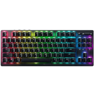 კლავიატურა - Razer Keyboard DeathStalker V2 Pro TKL RGB 84key Red Switch USB/WL/BT EN, black