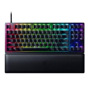 კლავიატურა - Razer Keyboard Huntsman V2 TKL RGB 87key Red Switch USB EN, black