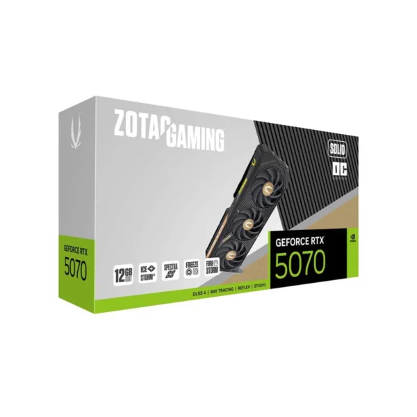 ვიდეობარათი - ZOTAC GAMING GEFORCE RTX 5070 OC EDITION 12GB