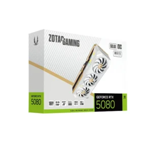 ვიდეობარათი - ZOTAC GAMING GEFORCE RTX 5080 OC EDITION WHITE 16GB