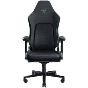 სავარძელი -  Razer chair Iskur V2 EPU Leather, 4D-Armrests, black-green