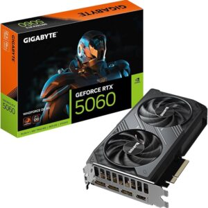 ვიდეობარათი - Gigabyte GeForce RTX 5060 WINDFORCE 8GB 128-Bit GDDR7