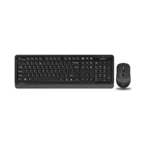 კლავიატურა-მაუსი - A4tech Fstyler FG1010 Wireless Combo Set EN/RU Grey