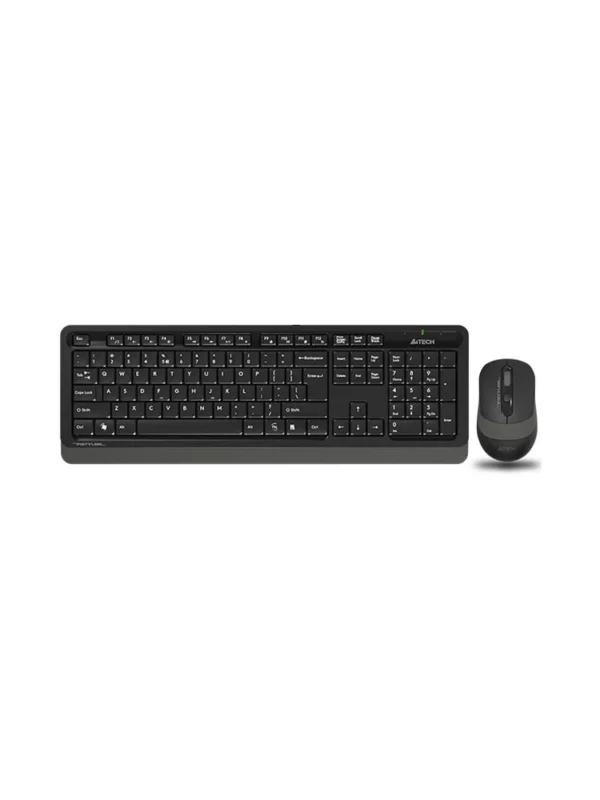 კლავიატურა-მაუსი - A4tech Fstyler FG1010 Wireless Combo Set EN/RU Grey