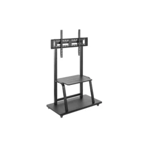 ტელევიზორის სადგამი - Gembird TVS-100F-01 TV floor stand with caster wheels 37"-100"
