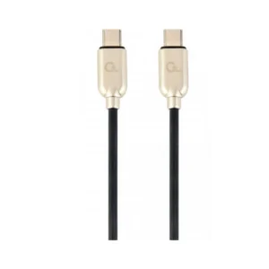 კაბელი: Gembird CC-USB2PD60-CMCM-1M USB Type-C (PD) cable 1m - 60W