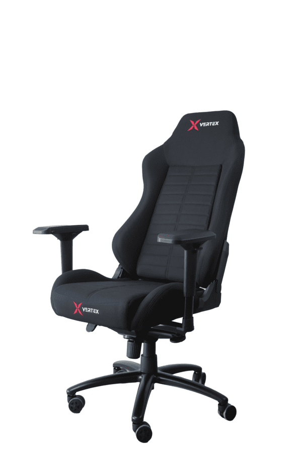 სავარძელი - Vertex Valakas Gaming Chair Black Fabric - Image 2