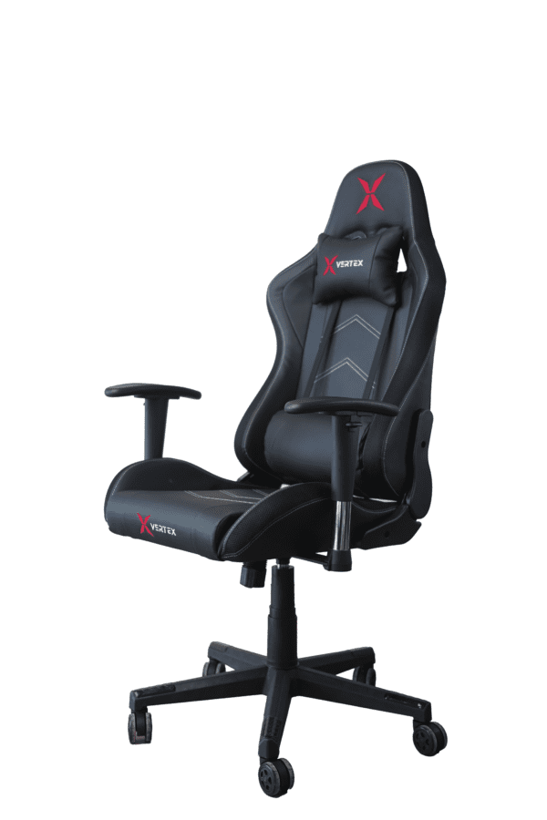 სავარძელი - Vertex Illidan Gaming Chair RGB Black PU - Image 3