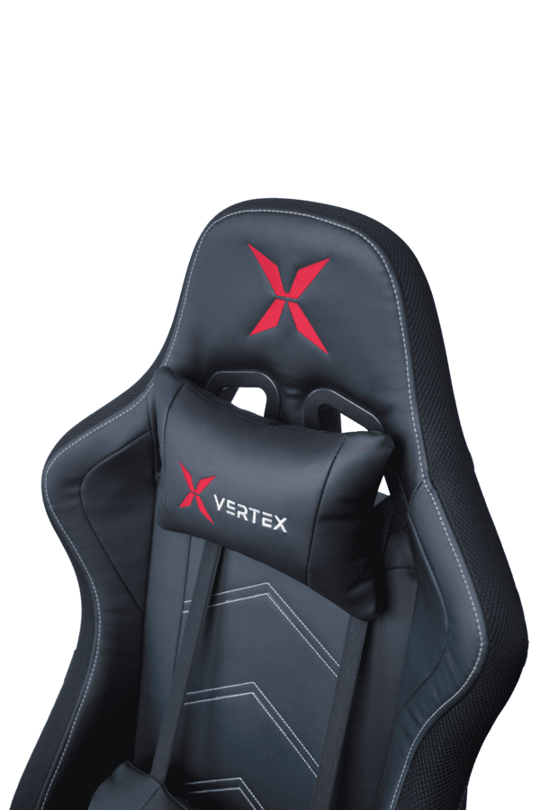 სავარძელი - Vertex Illidan Gaming Chair RGB Black PU - Image 4