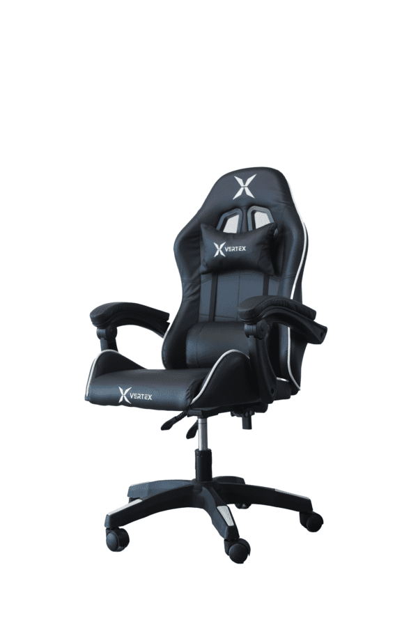 სავარძელი - Vertex Noho Gaming Chair Black PVC - Image 3