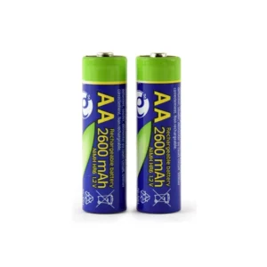 ელემენტი - Gembird EG-BA-AA26-01 Ni-MH rechargeable AA batteries 2-Pack