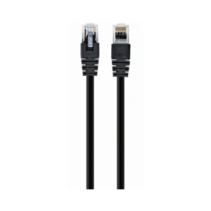ქსელის კაბელი: Gembird PP12-0.25M/BK Patch Cord UTP CAT5E 0.25m Black
