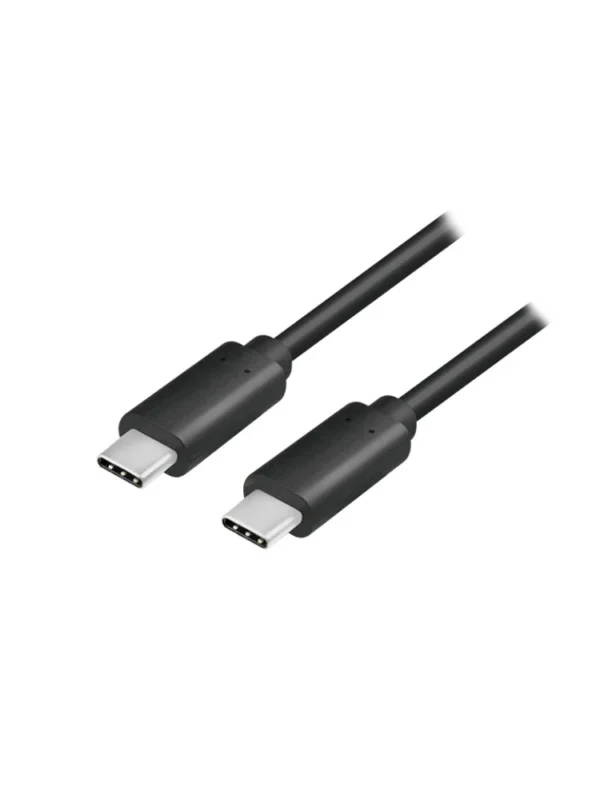 კაბელი - Logilink CU0129 USB Type-C 4K/60Hz Black 1m 100W Up to 10 Gbps