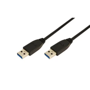 კაბელი - Logilink CU0039 USB 3.0 Cable AM to AM black 2m