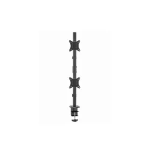 მონიტორის საკიდი - Gembird MA-D2-02 Adjustable 2-display vertical desk mount 17"-32"