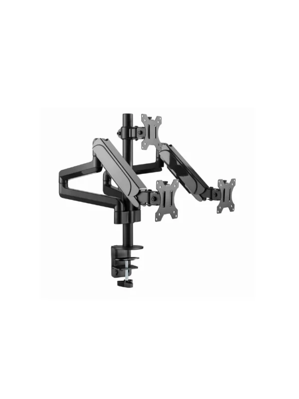 მონიტორის საკიდი - Gembird MA-DA3-01 Desk mounted adjustable mounting arm for 3 monitors