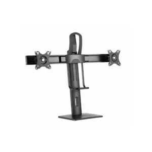 მონიტორის სადგამი - Gembird MS-D2-01 Double monitor desk stand height adjustable 17"-27"