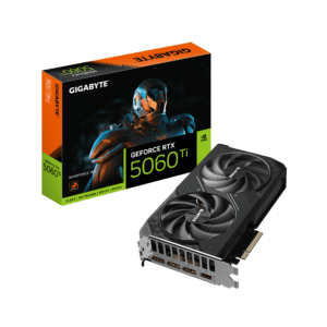 ვიდეობარათი - Gigabyte GeForce RTX 5060 Ti WindForce 16GB 128Bit GDDR7
