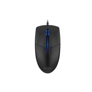 მაუსი - A4Tech N-530S Wired Illuminated Optical Mouse Black