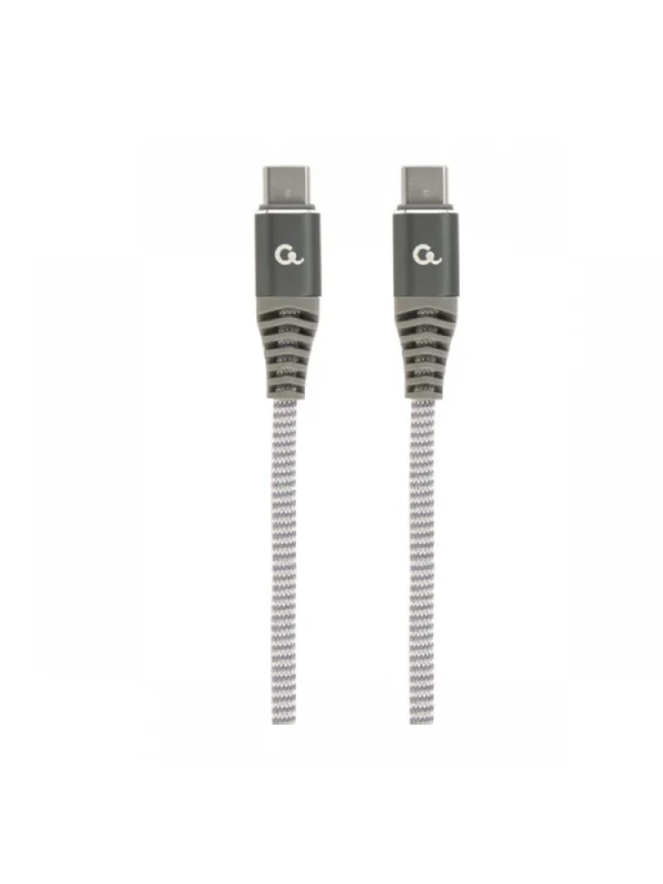 კაბელი - Gembird CC-USB2B-CMCM60-1.5M 60W USB Type-C Power Delivery (PD) premium charging & data Cable 1.5m
