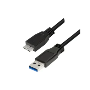 კაბელი - Logilink CU0026 USB-A/M to Micro-USB/M cable Black 1m