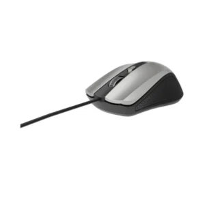 მაუსი - Gembird MUS-4B-01-BS Wired optical mouse black/silver