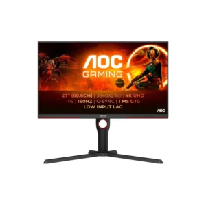 მონიტორი: AOC U27G3X/BK 27" 4K UHD 160Hz 1ms 2xHDMI 2xDP