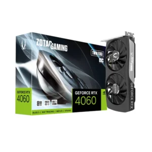 ვიდეო დაფა - Zotac GAMING GeForce RTX4060 8GB Twin Edge OC 128-Bit GDDR6 - ZT-D40600H-10M