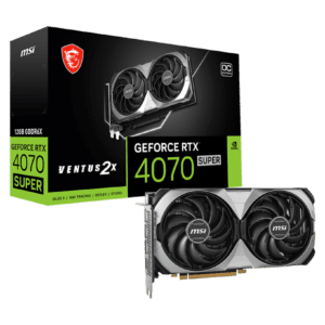 ვიდეობარათი - MSI GeForce RTX 4070 SUPER 12G VENTUS 2X OC