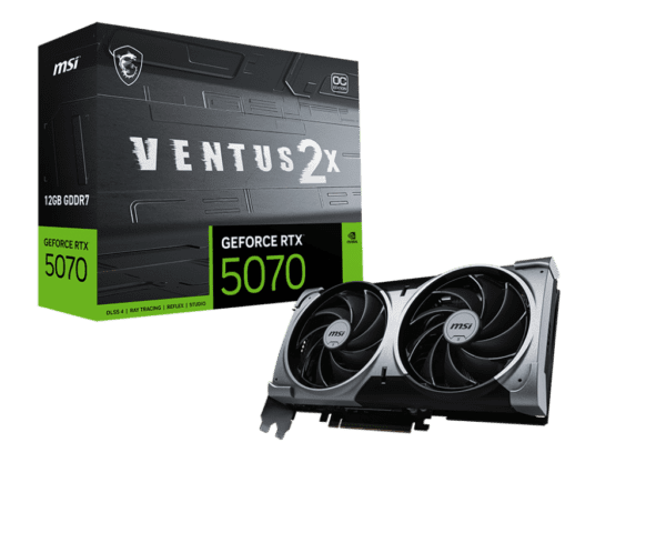 ვიდეობარათი - MSI GeForce RTX 5070 12G VENTUS 2X OC