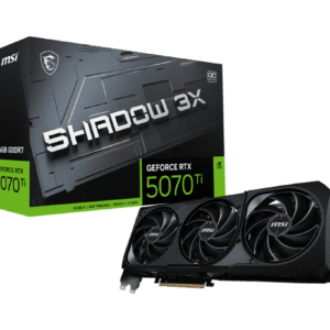 ვიდეობარათი - MSI GeForce RTX 5070 Ti 16G SHADOW 3X OC