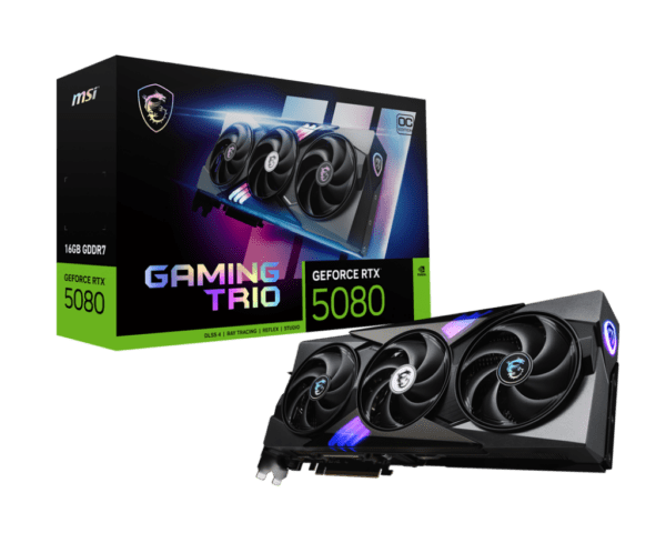ვიდეობარათი - MSI GeForce RTX 5080 16G GAMING TRIO