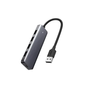 USB ჰაბი UGREEN CM219 (50985) UGREEN USB 3.0 4 Ports Hub Gray