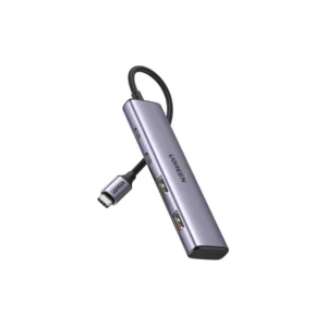 USB-C ჰაბი UGREEN CM473 (15395), Type-C, USB, Hub, Grey