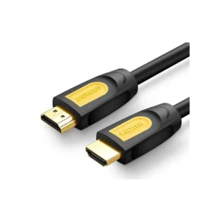 HDMI კაბელი UGREEN HD101 Round HDMI Cable 2m (Yellow/Black) 10129