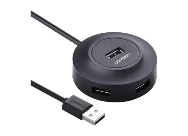 USB ჰაბი UGREEN CR106 USB 2.0 4 PORTS HUB 20277