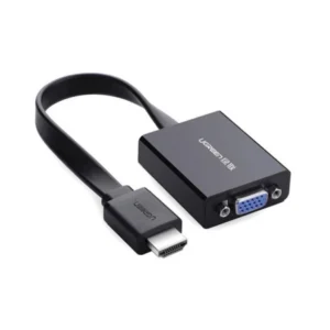 HDMI გადამყვანი UGREEN MM103 HDMI to VGA Converter 25cm (Black) 40248