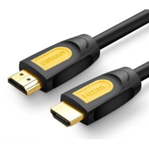HDMI კაბელი UGREEN HD101 (10128) HDMI to HDMI Cable 1.5M (Yellow/Black)
