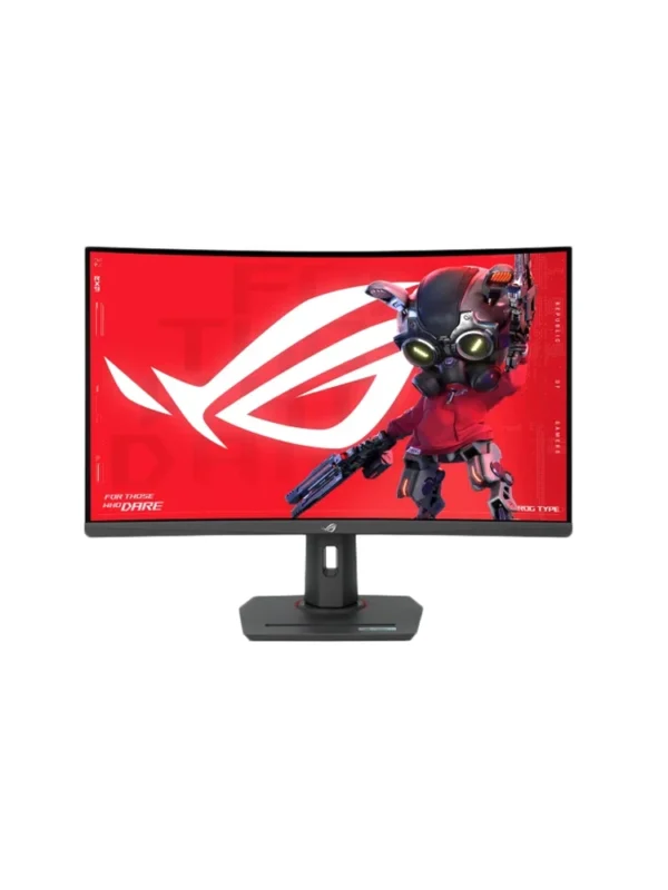 მონიტორი - Asus ROG Strix XG32WCMS 31.5" QHD Curved VA 280Hz 1ms HDMI DP USB-C - 90LM09X0-B01970
