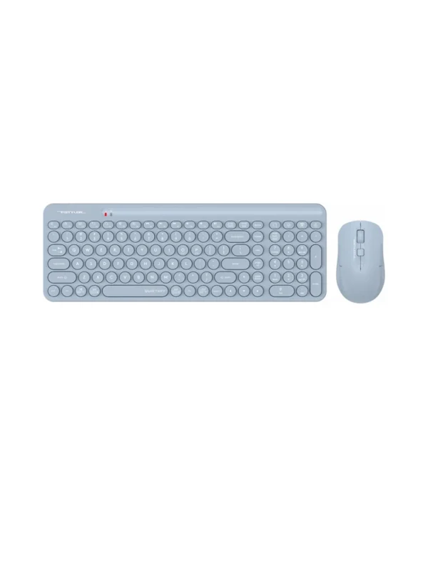 კლავიატურა-მაუსი - A4Tech Fstyler FG3300 Air2 QuietKey 2-Zone Combo Desktop Blue
