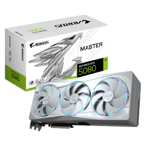 ვიდეობარათი - Gigabyte AORUS GeForce RTX 5080 MASTER ICE 16G