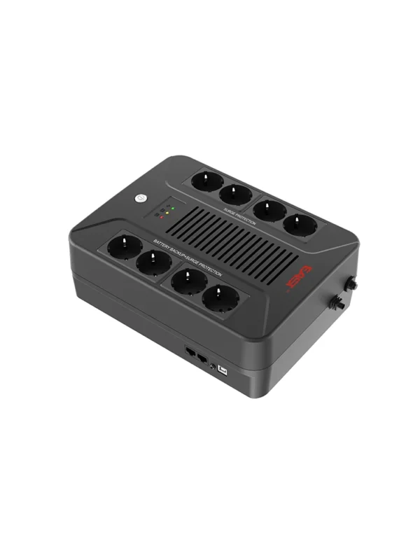 უწყვეტი კვების წყარო - EAST EA2100 Plus 1000VA/600W Line Interactive UPS with 8 schuko
