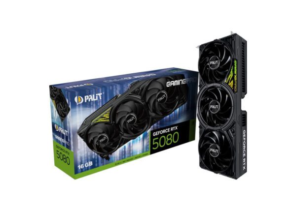 ვიდეობარათი -  Palit RTX5080 GAMINGPRO 16GB GDDR7 256bit