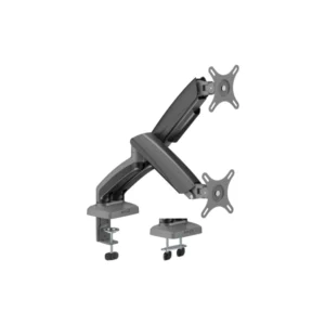 მონიტორის საკიდი - Vertex VX-2MA-01G Elegance Dual Screen Mechanical Spring Monitor Arm 17"-32"