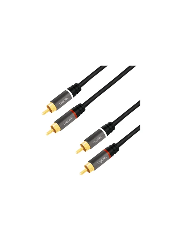კაბელი - Logilink CA1204 2 x 2 Cinch Audio Cable (RCA) 2m